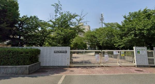堺市西区宮下町の土地(堺市立津久野中学校)