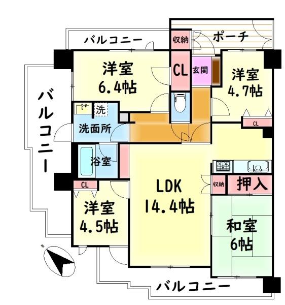 アクアパークシティ岸和田南４番館　中古マンション