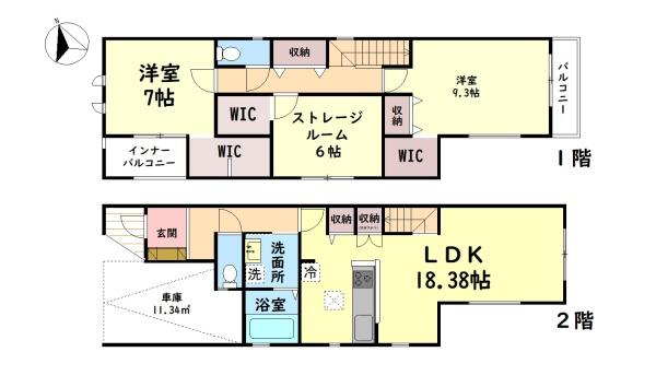 岸和田市並松町の新築一戸建