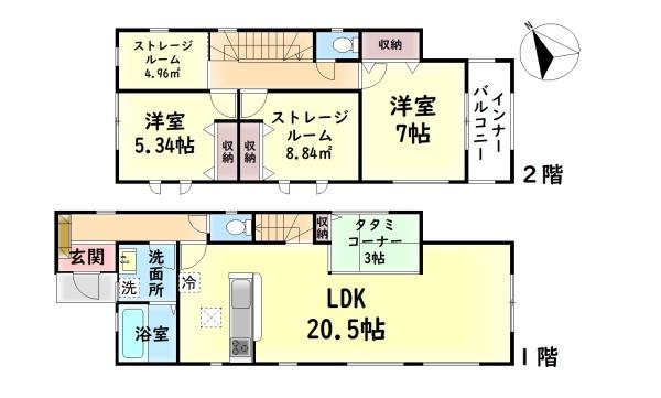 岸和田市極楽寺町１丁目の新築一戸建