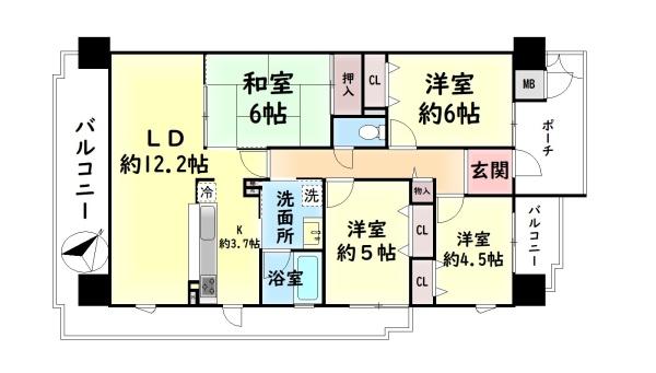 メゾンドールラーバン和泉パークス３番館　中古マンション
