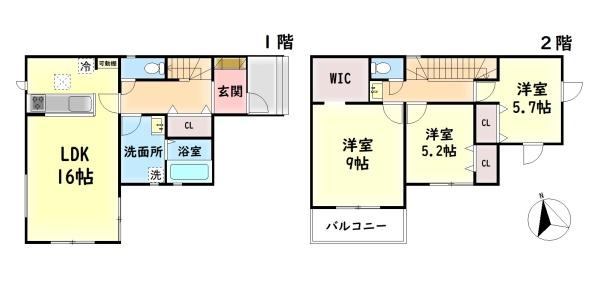 泉佐野市長滝の新築一戸建