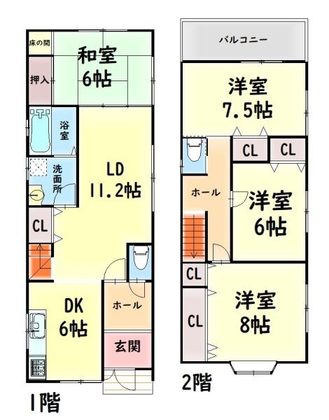 岸和田市別所町２丁目の中古一戸建