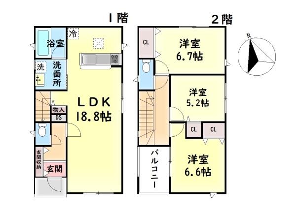 岸和田市門前町１丁目の新築一戸建