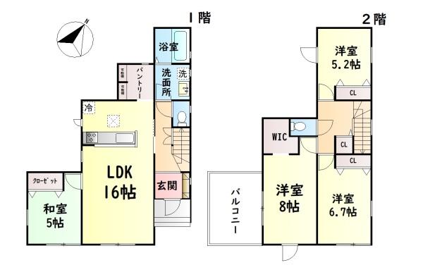 泉佐野市鶴原の新築一戸建