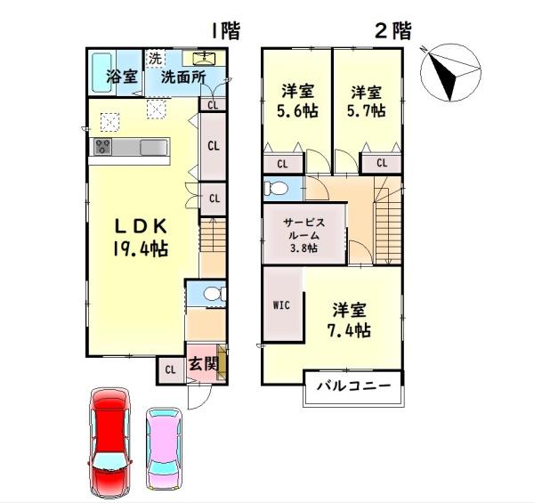 高石市千代田４丁目の新築一戸建