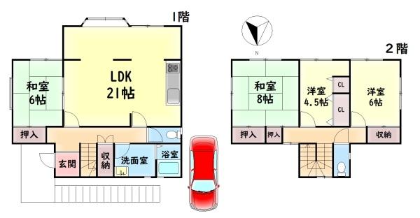 和泉市光明台２丁目の中古一戸建て
