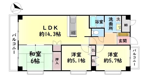 シャルマンフジ堺北　中古マンション
