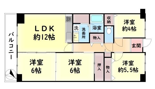 コーストアベニュー岸和田コーポラス１号棟　中古マンション