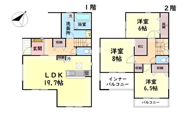 泉佐野市鶴原３丁目の新築一戸建