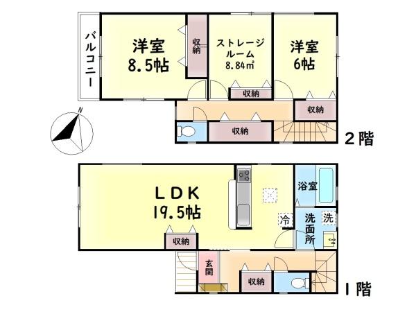 岸和田市八幡町の新築一戸建