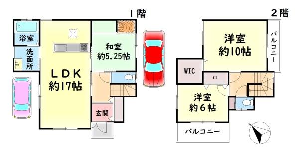 貝塚市海塚２丁目の中古一戸建