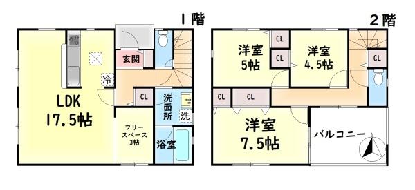 阪南市箱作の新築一戸建