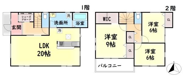 泉南郡熊取町七山２丁目の新築一戸建