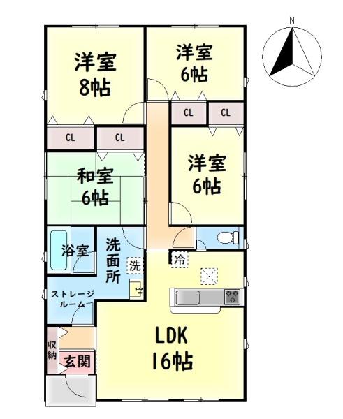 阪南市自然田の新築一戸建