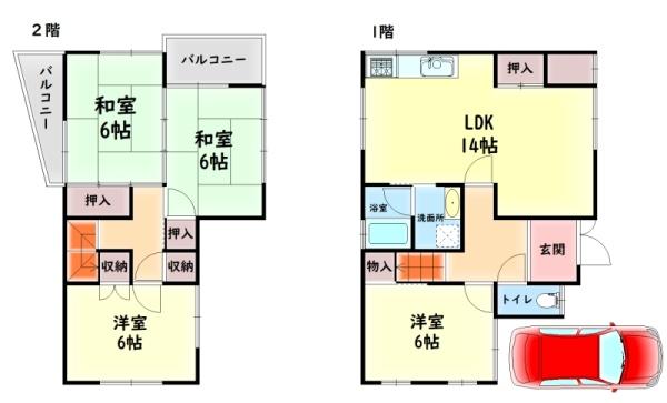 岸和田市神須屋町の中古一戸建