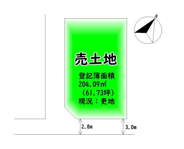 泉南市兎田の売土地