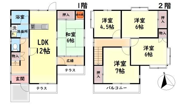 阪南市緑ヶ丘３丁目の中古一戸建