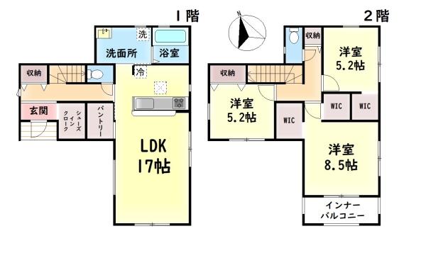 貝塚市澤の新築一戸建