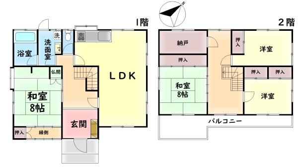 岸和田市南町の中古一戸建て