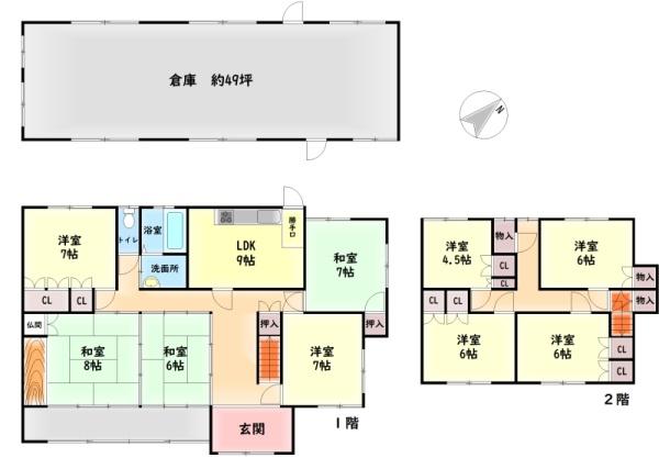 泉南市馬場２丁目の中古一戸建