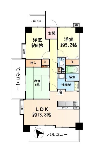 サザンベル泉佐野　中古マンション