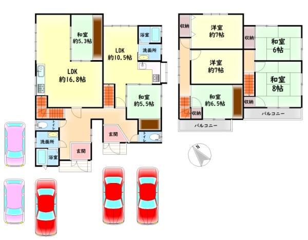 阪南市黒田の中古一戸建