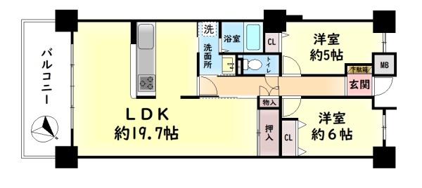 サンシティ羽倉崎　中古マンション