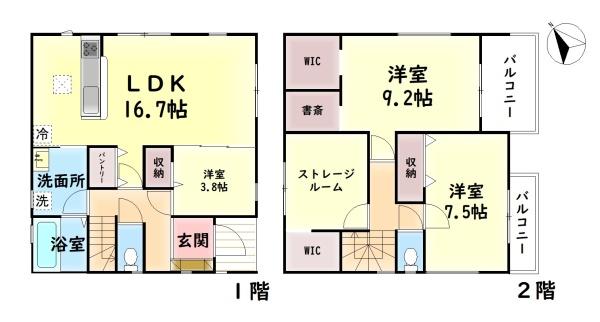 泉大津市助松町３丁目の新築一戸建