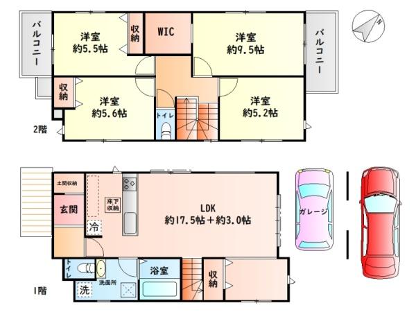 高石市綾園２丁目の新築一戸建