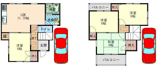 和泉市葛の葉町３丁目の中古一戸建て