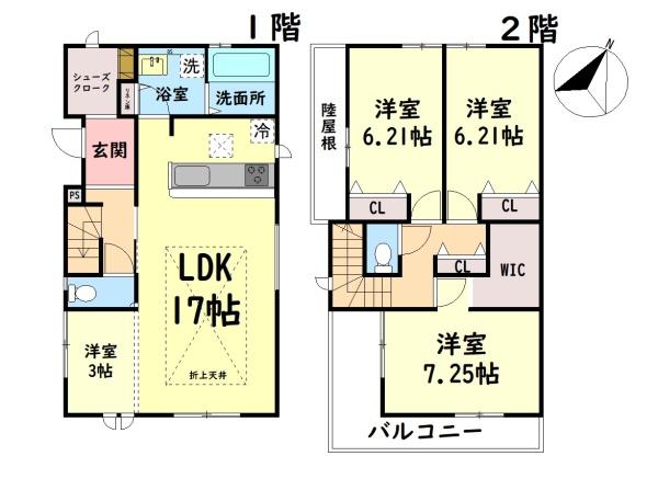 岸和田市八幡町の新築一戸建