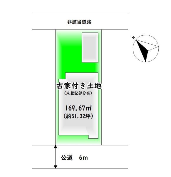 泉大津市二田町３丁目の土地