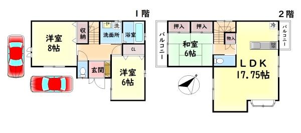 貝塚市小瀬の中古一戸建