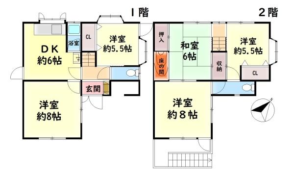 岸和田市磯上町５丁目の中古一戸建