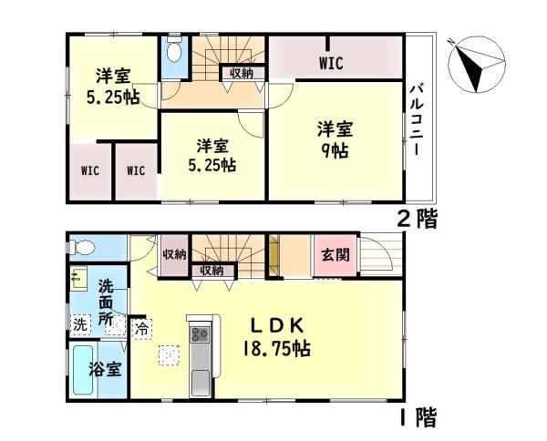 岸和田市岸城町の新築一戸建