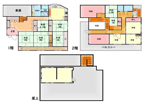 岸和田市八幡町の中古一戸建