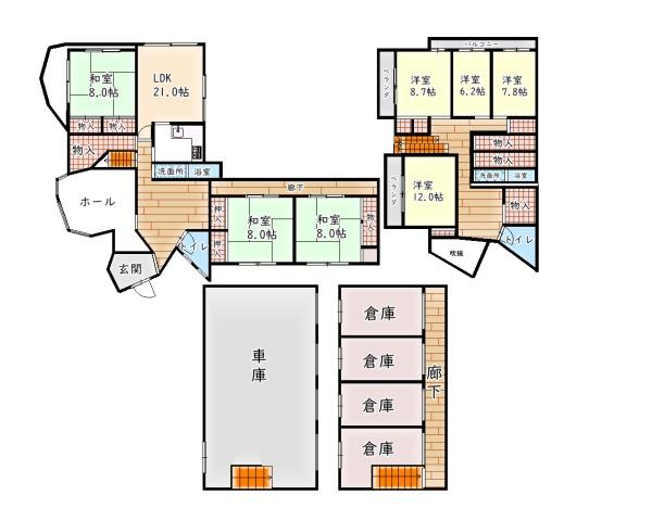 泉南市信達市場の中古一戸建