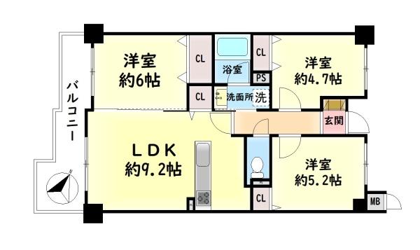 ダイアパレス鶴山台　中古マンション