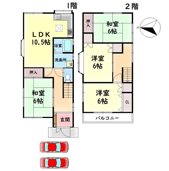 富田林市喜志新家町２丁目の中古一戸建