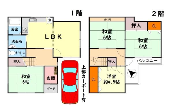 岸和田市藤井町１丁目の中古一戸建て