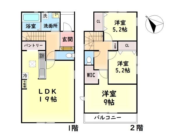 泉佐野市南中安松の新築一戸建
