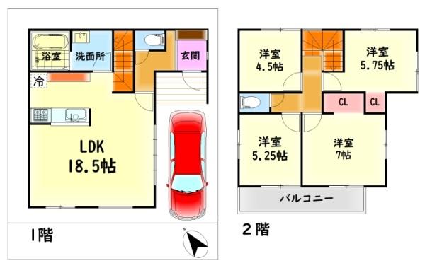 和泉市富秋町１丁目の新築一戸建