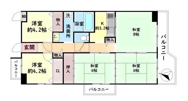 マイシティ泉北Ａ棟　中古マンション