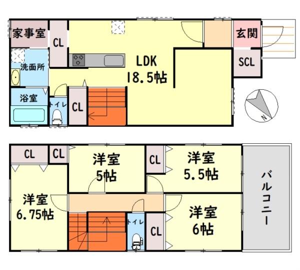 岸和田市下野町２丁目の新築一戸建