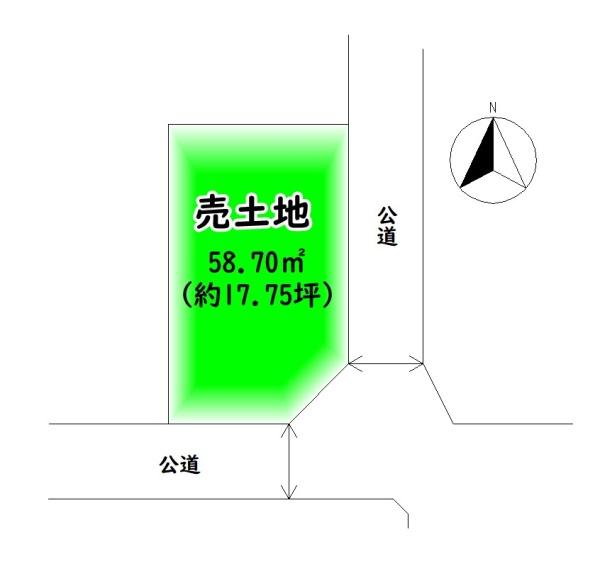 松原市東新町３丁目の土地
