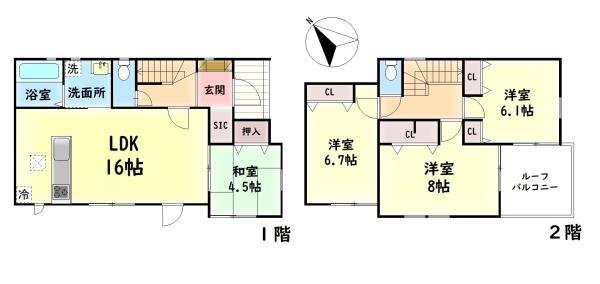貝塚市堀３丁目の新築一戸建