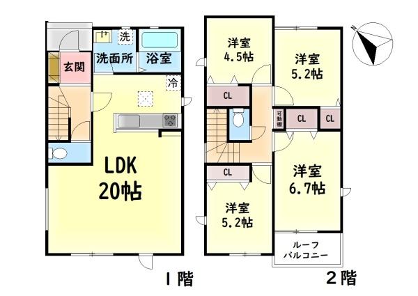 泉佐野市南中安松の新築一戸建