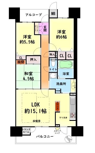 プレミスト日根野駅前ザ・フォルテージ　中古マンション