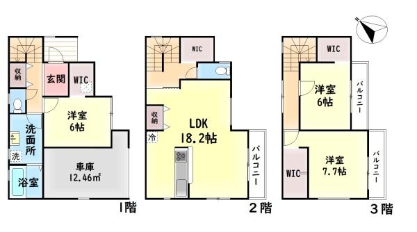 和泉市富秋町の新築一戸建